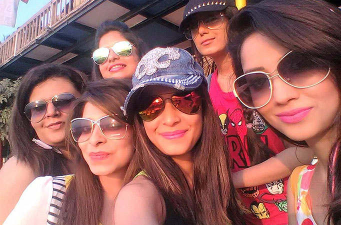 Dimple parties hard in Goa on her birthday