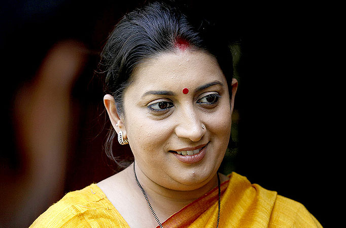 Union Education Minister Smriti Irani