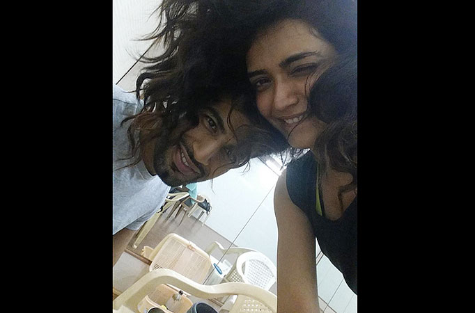 Upen-Karishma aka UpMa start practicing for Nach Baliye