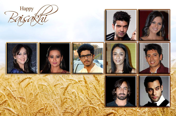 Happy Baisakhi wish Punjabi TV celebs