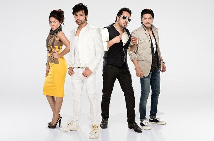 Sunidhi Chauhan, Mika Singh, Shaan and Himesh Reshammiya