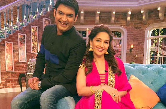 Madhuri Dixit and Kapil Sharma