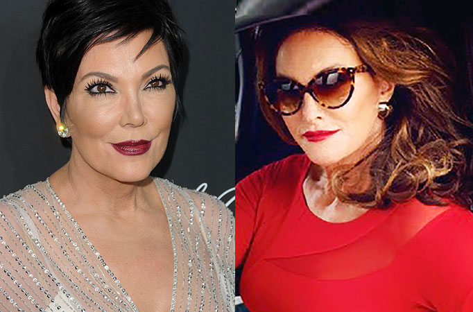 Kris Jenner and Caitlyn Jenner