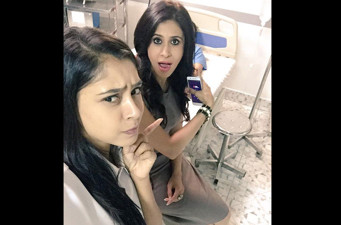 Kishwer Merchantt and Niti Taylor  