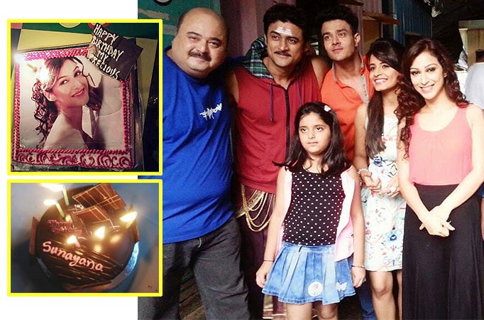 Yam Hai Hum cast throws a surprise birthday celebration for Sunayana Fozdar