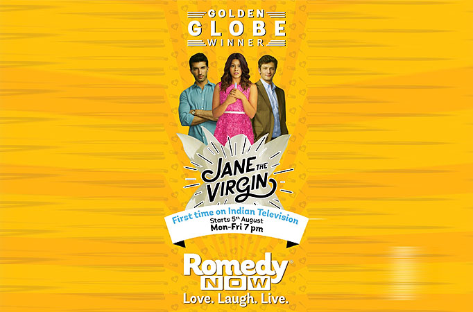 Jane the Virgin on Romedy Now for the first time in India