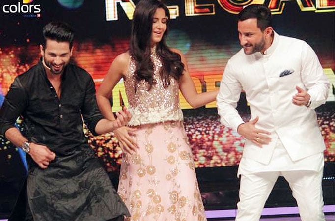 Shahid, Katrina, Saif turn ROMANTIC on Jhalak Reloaded