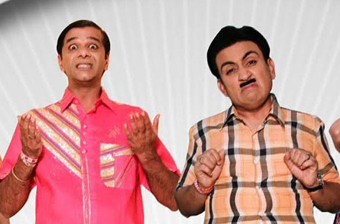 Dilip Joshi(Jethalal) and Tanmay Vekaria (Bagha)