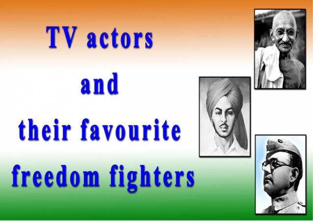 #IndependenceDay Special: TV actors and their favourite 'Freedom Fighters'