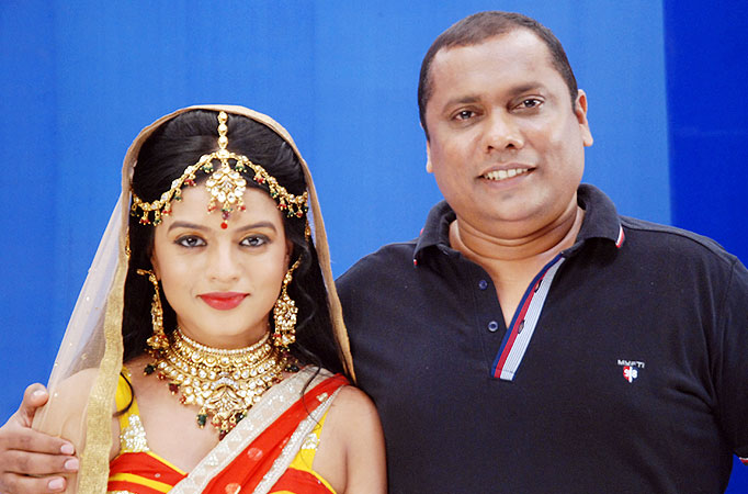 Mitaali Nag and Producer Raakesh Paswan 