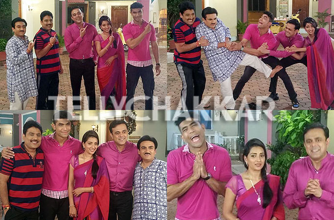 Badi Dooooor Se and Taarak Mehta team shoot together for maha episode 