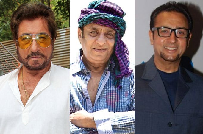 Shakti Kapoor, Ranjeet and Gulshan Grover