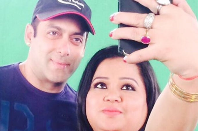 Salman Khan and Bharti Singh