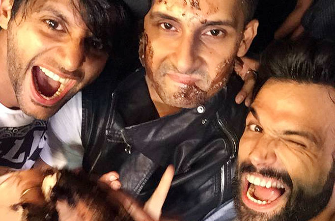 Rithvik Dhanjani, Karanvir Bohra and Ravi Dubey 