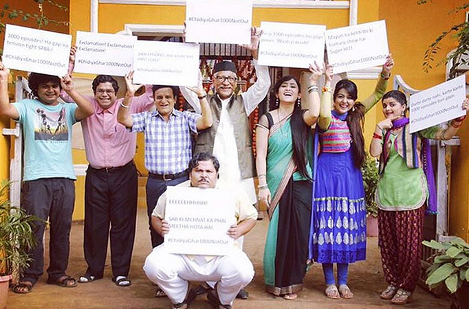 Chidiya Ghar cast ecstatic on completing 1000 episodes   