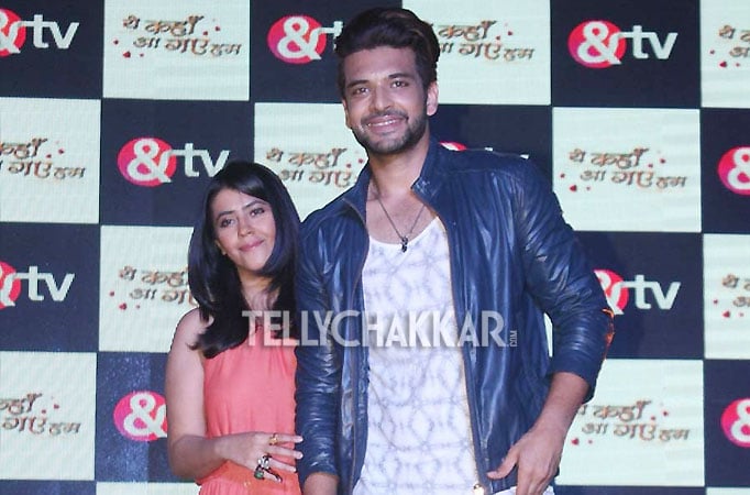 Karan Kundra and Ekta Kapoor