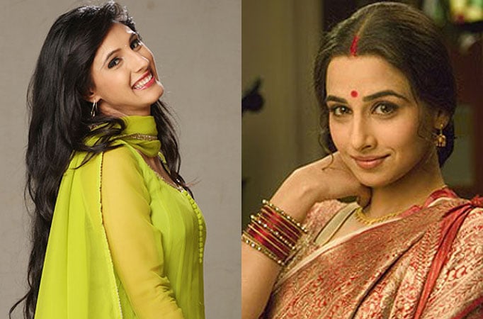 Saanvi Talwar and Vidya Balan