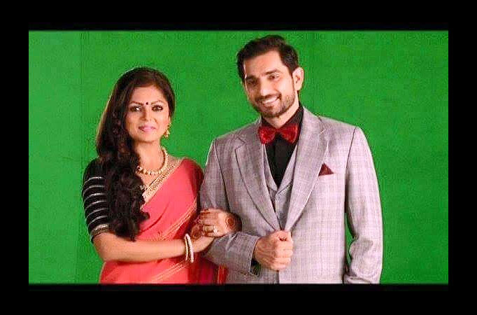 Drashti Dhami and Siddhant Karnick