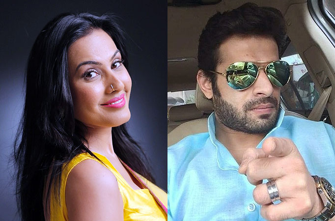 Kamya Punjabi and Karan Patel