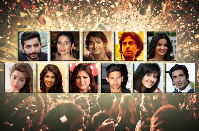 TV celebs on New Year's Eve plans 