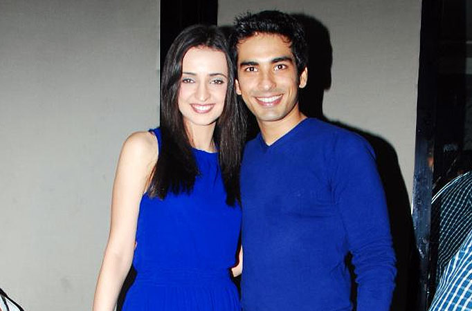 Mohit Sehgal and Sanaya Irani