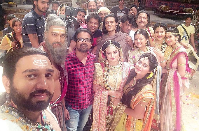 Siya Ke Ram team wraps up the extravagant 