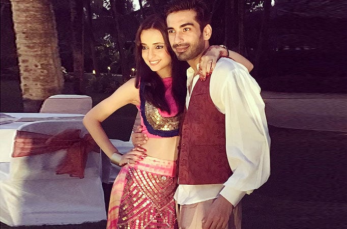 Mohit Sehgal and Sanaya Irani