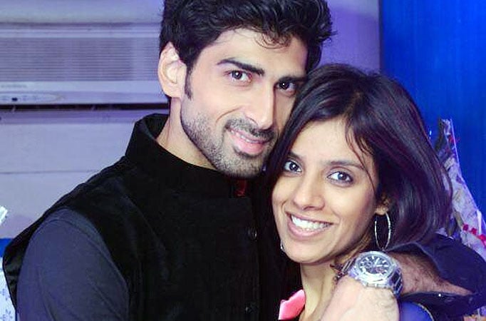 Akshay Dogra with wife Sakshi