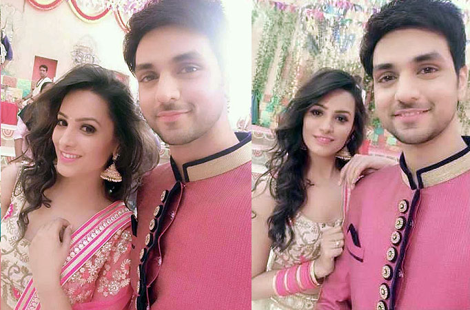 Anita Hassanandani and Shakti Arora