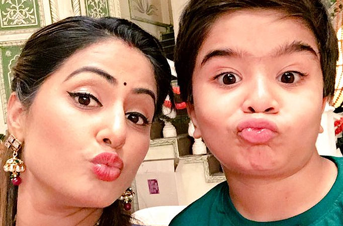 Hina Khan and Shivansh Kotia