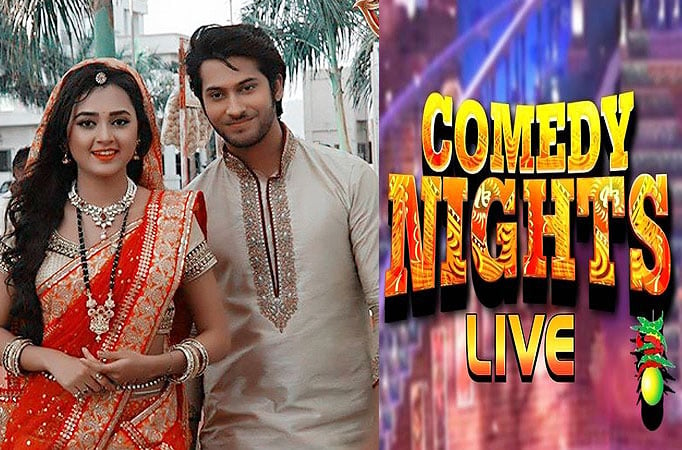 Swaragini cast meets team Comedy Nights Live