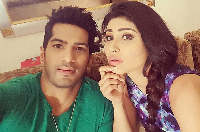 Amit Tandon and Mouni Roy