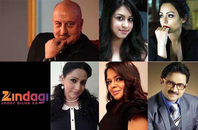 Cast of Anupam Kher