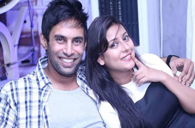 Rahul with Pratyusha during happier days