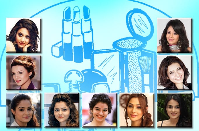 Makeup or no makeup look: Find out what TV divas prefer