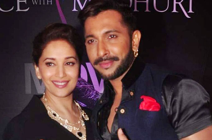 Madhuri Dixit and Terence Lewis