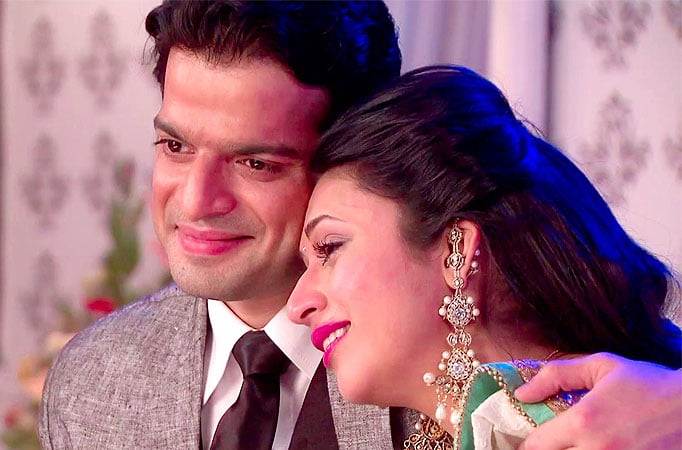 Divyanka Tripathi and Karan Patel