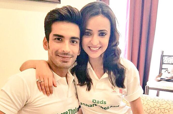 Mohit Sehgal and Sanaya Irani