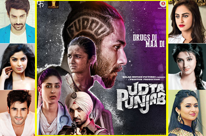 TV celebs support team Udta Punjab