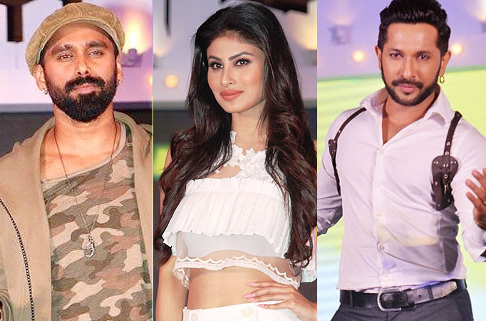 Bosco Martis, Mouni Roy and Terence Lewis