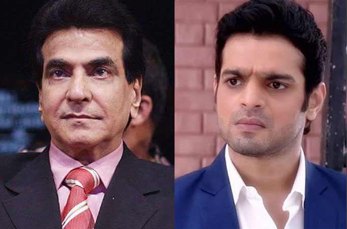 Jeetendra and Karan Patel