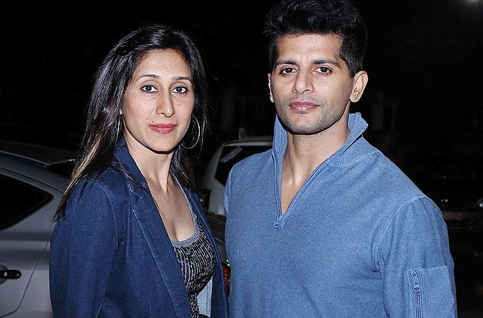 Karanvir Bohra and wife Teejay Sidhu 