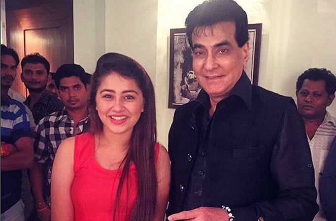 Aditi Bhatia and Jeetendra