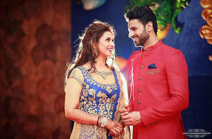 Divyanka Tripathi and Vivek Dahiya (Photo by: The Wedding Story)