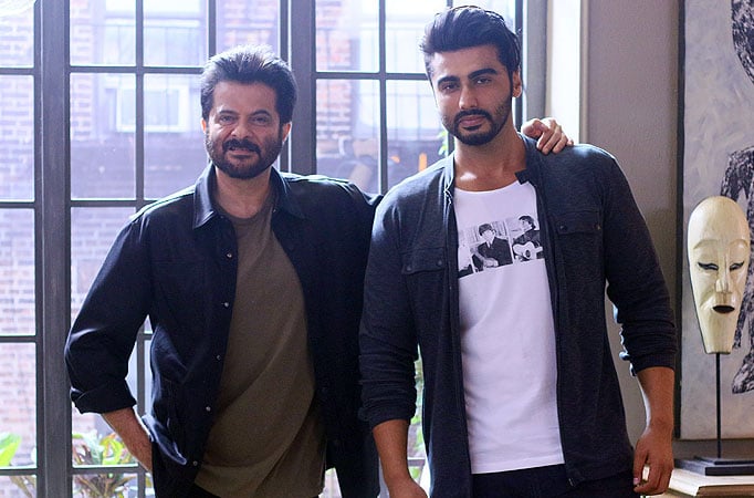 Anil Kapoor and Arjun Kapoor