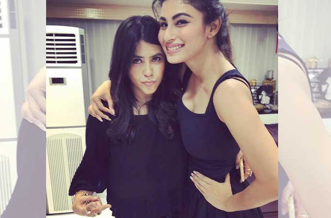 Ekta Kapoor and Mouni Roy