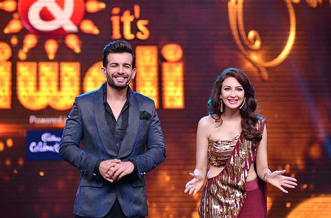 Jay Bhanushali and Saumya Tandon