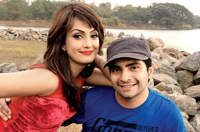 Nisha Rawal and Karan Mehra