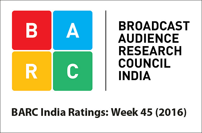 BARC India Ratings: Week 45 (2016)