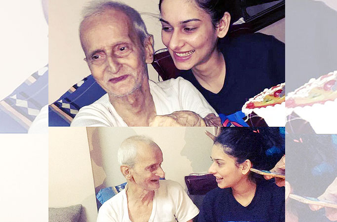 Aneri Vajani's grandfather passes away